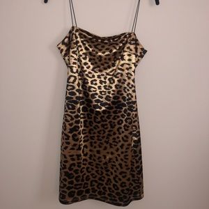 Cheetah Print Dress